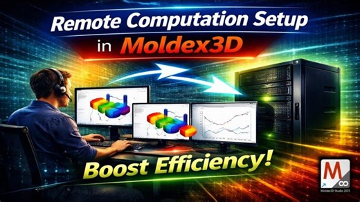 How to Run Simulation using Remote Computing | Moldex3D Studio 2025 | Installation Tutorial | Moldex3D Northern America, Inc