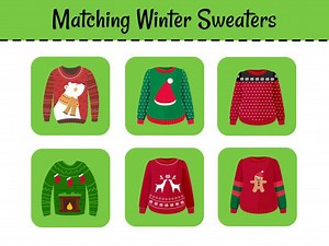 Matching Winter Sweaters