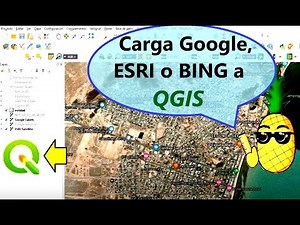 Google Maps in QGIS: Open satellite, Bing, and ESRI images in QGIS with the QUICKMAP SERVICES plu...