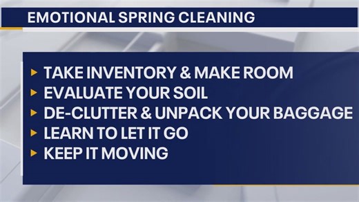 Spring cleaning for your mental health