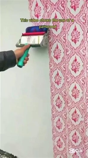 Wallpaper Hack! This Roller Creates a STUNNING Pattern in Seconds.