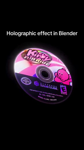 Amazing 3D CD Models with Holographic Effect