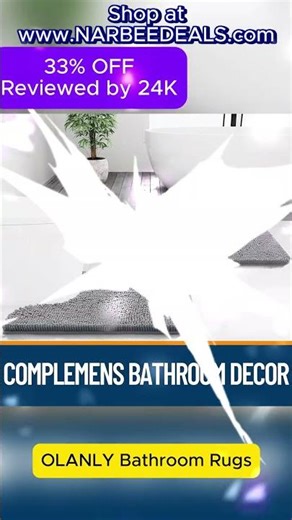 Cozy chenille bath rug transforms your bathroom