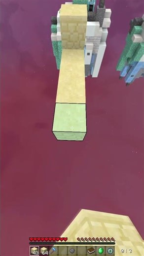 best fruitberries bridging #shorts #minecraft #hypixel #bridging #bedwars #dragclick #tellybridge