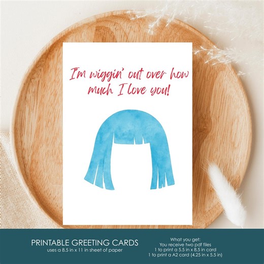 People We Meet on Vacation | Valentine's Day Card | (PDF Download) - Etsy