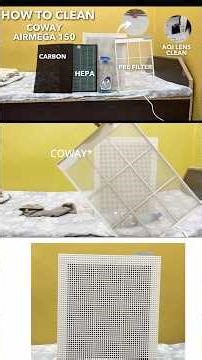 ⚡Coway Airmega 150 full cleanup
