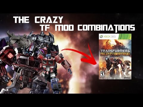 Transformers Fall of Cybertron Crazy Mod Combinations