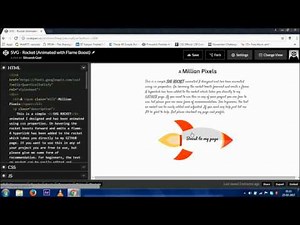 Interactive Rocket SVG Animation - Using HTML, CSS and Adobe Illustrator