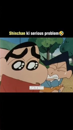 Shinchan Ki Serious Problem… But It’s Hilarious 😂 #ShinchanFunny