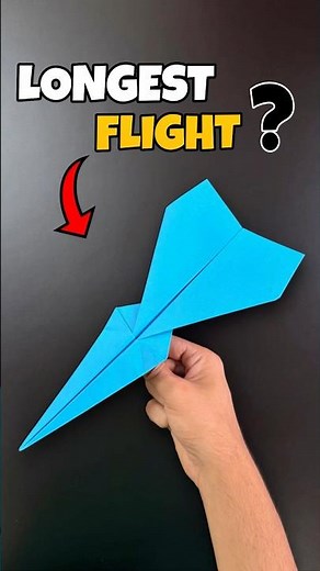 How to Make Paper Airplane That Flight very Far | Paper Plane