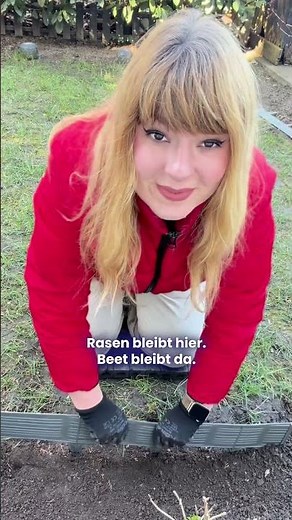 Zeit Grenzen zu ziehen!🌿Kontur für Rasen und Beete!