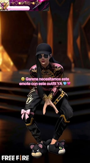 Apoyando a Cliver 💗💗#garena #freefire #free_fire #baile #emote | garenafreefire