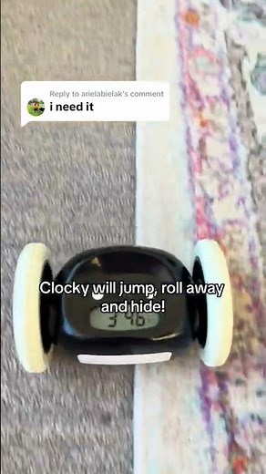 AMAZON SUMMER 2024 MORNING FIND | The Runaway Alarm Clock on Wheels for Heavy Sleepers