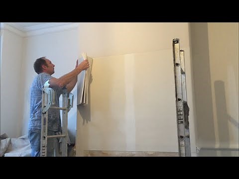 How to hang lining paper