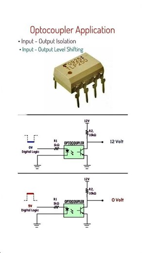 Optocoupler Application #optocoupler #electrical #electronics #electronicseducation #electronicsrd