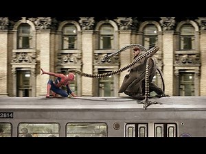 Spider-Man vs Doctor Octopus - Bank Fight Scene - Spider-Man 2 (2004) Movie Clip HD