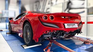 Ferrari F8 Tributo with Novitec Exhaust