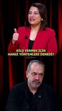 Kilo Vermek İçin Hangi Yöntemleri Denedi? #shorts