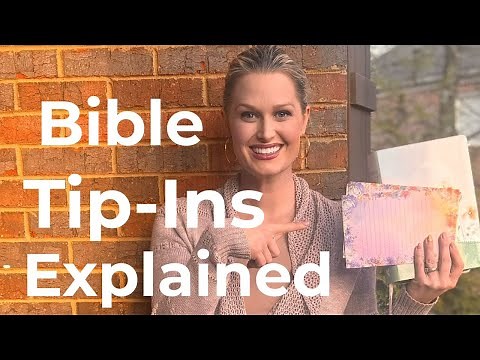 How I Add Tip-Ins & Pages to My Bible (Plus Our 2026 Plan for Spiritual Growth)