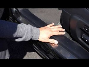 How to remove a car door sill on a Lexus LS430 | 2001 to 2006 | Step-by-Step Guide |