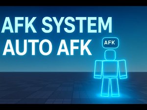 Roblox AFK System (Auto AFK + Hologram Showcase)