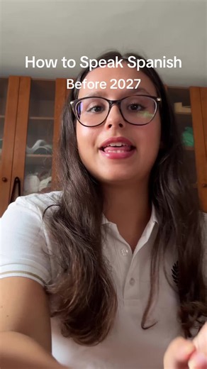 Speak Spanish before 2027 #spanish #learnspanish #viral #fyp #learningwithestrella