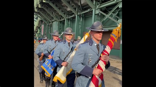 22K views · 1.2K reactions | The Massachusetts State Police Honor Guard had the privilege to join the Family of Trooper Tamar Bucci for tonight’s pregame ceremonies at Fenway Park. The Red Sox dedicated the evening as Law Enforcement Appreciation Night honoring all facets of policing in Massachusetts. Go Red Sox! | Massachusetts State Police | Facebook