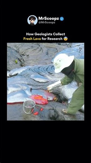 They Take Molten Lava Straight From Volcanoes 😳🌋