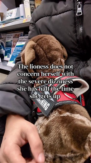 I am in fact now concerning myself with it 😭 Also, as many of my videos state- no, ESSA’s cannot task or alert. No, they are not and cannot be service dogs. I use mine for emotional support for my disability until I can get my service dog. What you see in the video- the lil nose boop- is called a cue/cueing. Something that the handler makes the stuffed dog do that is not the equivalent of an alert. It can help ground and further support. So was he cueing? Yes. Who made him? Me. It was not him “