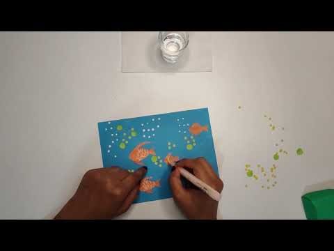 Creative Paper Collage of Fishes (Step-by-Step Tutorial) #papercollage #fishart #papercraft