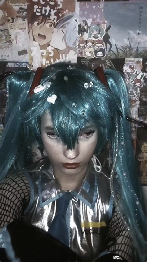 FUCK THESE CAPTIONS MAN #vocaloidcosplay #miku #xh #xybca #fyp