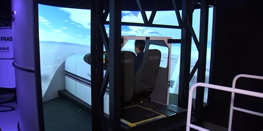 Embry Riddle uses new flight simulation center to prep students for Air Force