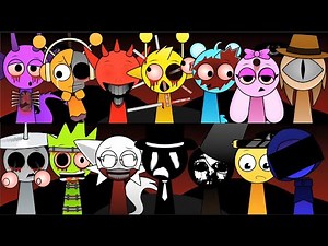 Sprunki Swapped Retextured UPPPPDATE!🔄8&11🫨Unexpected Character Swaps🔄🎭 incredibox sprunki animation