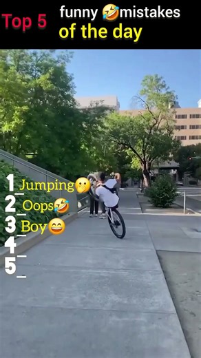Top 5 funny mistakes of the day🤣/ #funny #comedy #viral #fail