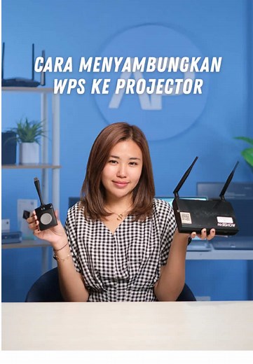 Cara Menyambungkan Wireless Presentation System ke Proyektor