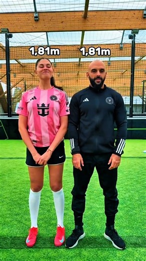 height comparison challenge 😱 #shorts #football