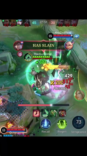 Impossible Thamuz 💀 s7 #mlbb #shorts