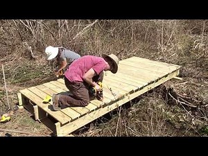 Building A Small Stream Bridge