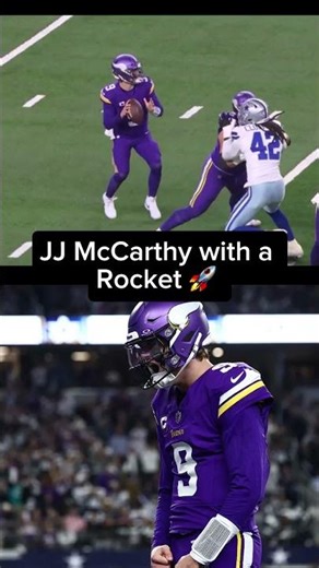 JJ McCarthy Throws a Bomb!