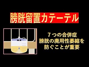 膀胱留置カテーテル使用における７つの合併症-膀胱の廃用性萎縮を防げ-