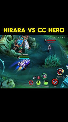 HIRARA CC IMMUNITY TEST #ml #mobalegends5v5 #moba5v5 #viral #shorts #mobilelegends #mlbb