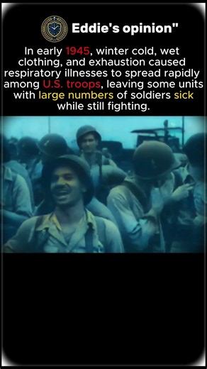 When U.S. Soldiers Fought While Sick in 1945
