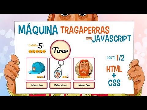 🎁 Cómo hacer el HTML y CSS del Proyecto Final: "Máquina TRAGAPERRAS" HTML5/CSS3/JS 🚀 (Parte 1/2)