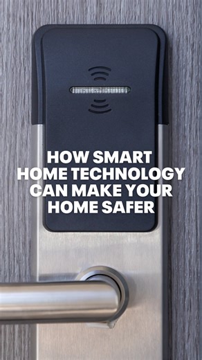 Can’t pick a lock that doesn’t have a key, can you? #SmartHome #tech like keyless locks and smart sensors do more than just add convenience — they help prevent break-ins and alert you to water damage or frozen pipes, keeping your home safer inside and out. Got a question about home safety or security? Drop it in the comments.  #HomeSafety #HomeTips #LifeTips #LearnMore #TheMoreYouKnow | Good Housekeeping | Facebook