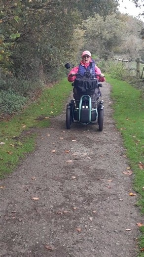 That was some bump in the path 🤣 #waitforit #adventure #goodmentalhealth #fun #inclusionmatters #getoutside #goodmentalhealthpractice #autumn | The Adventures of Max