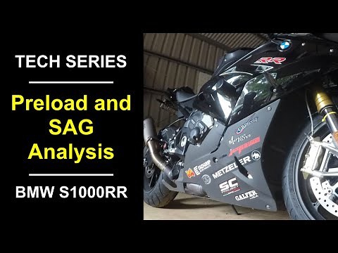 Front and Rear Suspension Preload and SAG Settings on BMW S1000RR