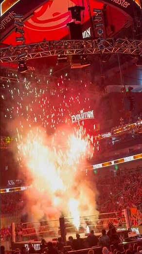 Opening Pyro For WWE Evolution!