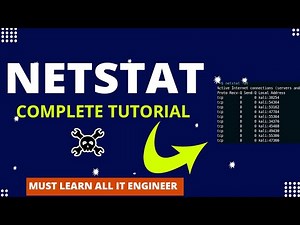 Netstat Complete Course Tutorial in Hindi | Netstat Network Troubleshooting in one video🔥