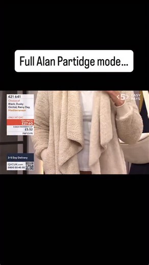 1.4K views · 45 reactions | Full Alan Partridge mode  #qvc #qvcuk #qvcteam #livetv #blooper #bloopers | Will Gowing | Facebook