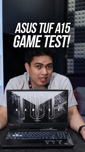 33K views · 288 reactions | Part 2: Game test ng ASUS TUF A15 011W mga boss! #UniPC #Gaminglaptop #asustufgaming #AsusTufGamingA15 | UniPC | Facebook